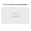 4 X 7 Aluminum License Plate  Thumbnail