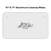 4 X 7 Aluminum License Plate  Thumbnail
