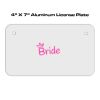 4 X 7 Aluminum License Plate  Thumbnail