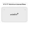 4 X 7 Aluminum License Plate  Thumbnail