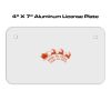 4 X 7 Aluminum License Plate  Thumbnail