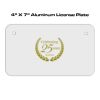 4 X 7 Aluminum License Plate  Thumbnail