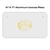 4 X 7 Aluminum License Plate  Thumbnail