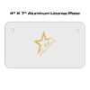 4 X 7 Aluminum License Plate  Thumbnail