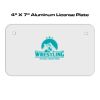 4 X 7 Aluminum License Plate  Thumbnail