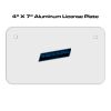 4 X 7 Aluminum License Plate  Thumbnail