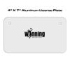4 X 7 Aluminum License Plate  Thumbnail