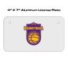 4 X 7 Aluminum License Plate  Thumbnail
