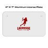 4 X 7 Aluminum License Plate  Thumbnail