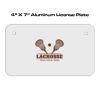 4 X 7 Aluminum License Plate  Thumbnail