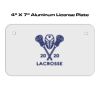 4 X 7 Aluminum License Plate  Thumbnail