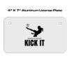 4 X 7 Aluminum License Plate  Thumbnail