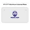 4 X 7 Aluminum License Plate  Thumbnail