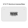 4 X 7 Aluminum License Plate  Thumbnail