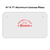4 X 7 Aluminum License Plate  Thumbnail