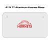 4 X 7 Aluminum License Plate  Thumbnail