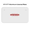 4 X 7 Aluminum License Plate  Thumbnail