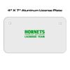 4 X 7 Aluminum License Plate  Thumbnail