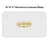 4 X 7 Aluminum License Plate  Thumbnail