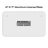 4 X 7 Aluminum License Plate  Thumbnail