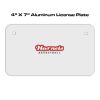 4 X 7 Aluminum License Plate  Thumbnail