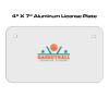 4 X 7 Aluminum License Plate  Thumbnail