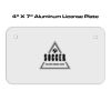 4 X 7 Aluminum License Plate  Thumbnail