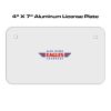 4 X 7 Aluminum License Plate  Thumbnail