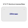 4 X 7 Aluminum License Plate  Thumbnail