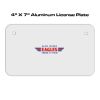 4 X 7 Aluminum License Plate  Thumbnail