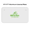4 X 7 Aluminum License Plate  Thumbnail
