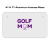 4 X 7 Aluminum License Plate  Thumbnail
