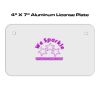 4 X 7 Aluminum License Plate  Thumbnail