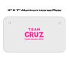 4 X 7 Aluminum License Plate  Thumbnail