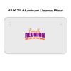 4 X 7 Aluminum License Plate  Thumbnail