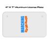 4 X 7 Aluminum License Plate  Thumbnail