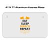 4 X 7 Aluminum License Plate  Thumbnail