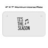4 X 7 Aluminum License Plate  Thumbnail