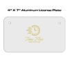 4 X 7 Aluminum License Plate  Thumbnail