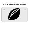 4 X 7 Aluminum License Plate  Thumbnail