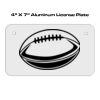 4 X 7 Aluminum License Plate  Thumbnail