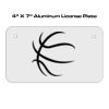 4 X 7 Aluminum License Plate  Thumbnail