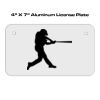 4 X 7 Aluminum License Plate  Thumbnail