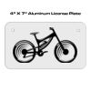 4 X 7 Aluminum License Plate  Thumbnail