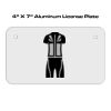 4 X 7 Aluminum License Plate  Thumbnail