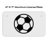 4 X 7 Aluminum License Plate  Thumbnail