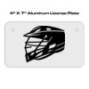 4 X 7 Aluminum License Plate  Thumbnail