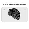 4 X 7 Aluminum License Plate  Thumbnail