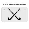 4 X 7 Aluminum License Plate  Thumbnail