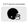 4 X 7 Aluminum License Plate  Thumbnail